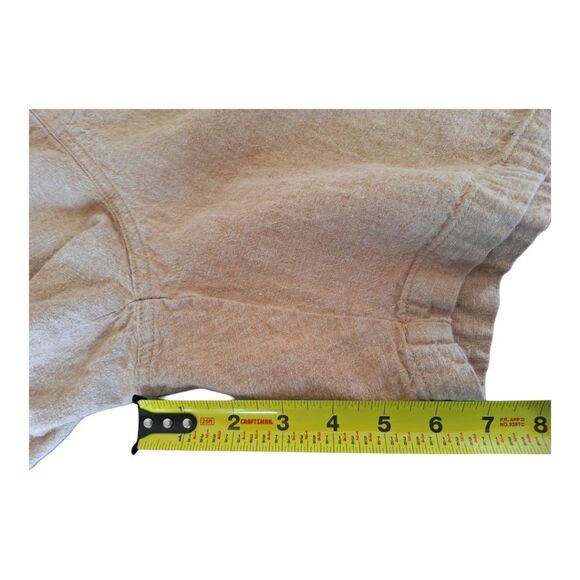 Linen Blend 7" Jogger Shorts Pull On Drawstring NWOT Old Navy Mens XL Tan - Picture 8 of 13